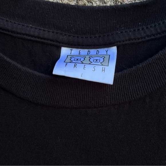 Teddy Fresh x Colorful Filth Rainbow Tee Mens Size L collab rare‎ - Picture 4 of 6